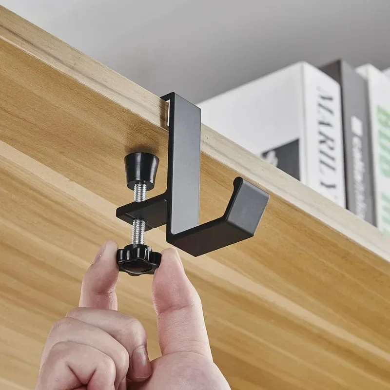 Desk Setup Organization - 1/2개 조절 가능한 책상 가장자리 걸이형