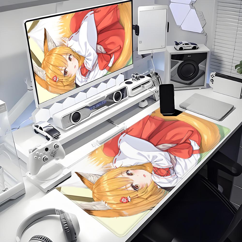 Desk Setup Help - 유용한 여우 센코산 마우스 패드 게이머