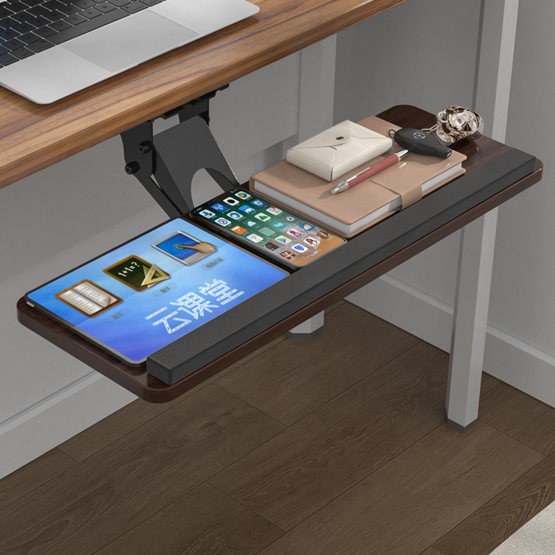 Desk Setup With Keyboard Tray - 인체공학적 책상 아래 키보드 트레이(회전식 마우스