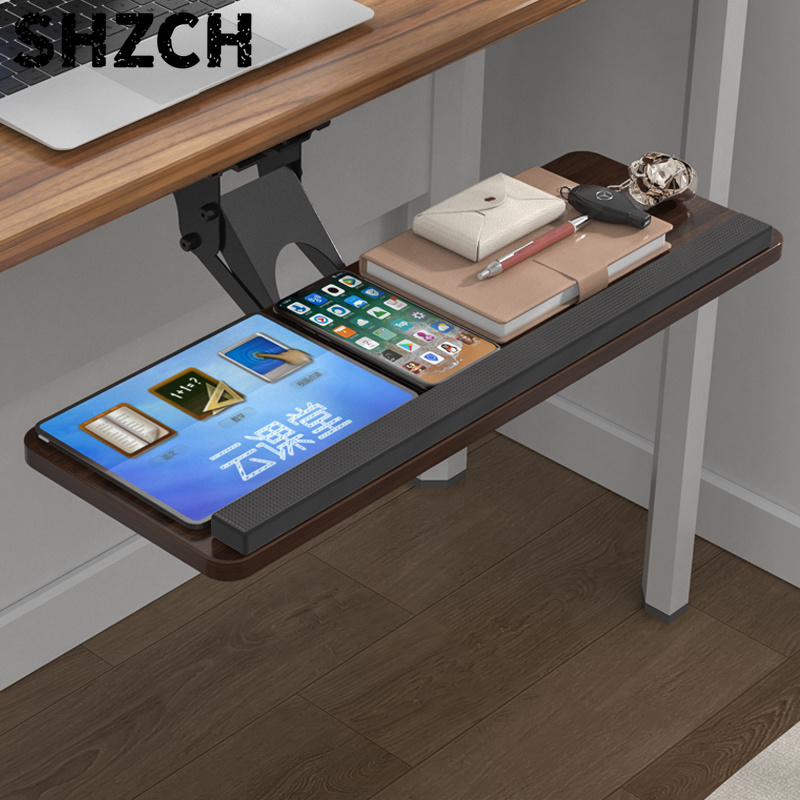 Desk Setup With Keyboard Tray - ‌ 인체공학적 책상 아래 키보드 트레이(회전식