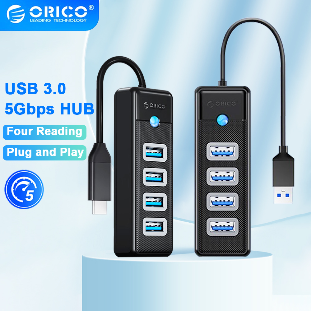 Desk Setup Hub - ORICO USB 3.0 허브 3/4포트 USB