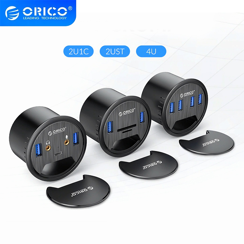 Desk Setup Hub - ORICO 5Gbps 고속 USB 허브 분배기