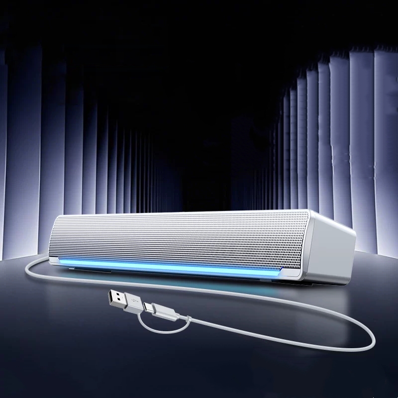 Ambient Light Bar Usb - SADA V-196 게이밍 사운드바 스피커 블랙
