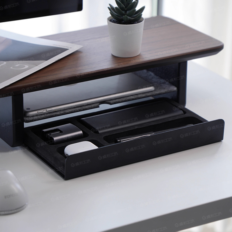 모니터 스탠드 라이저 수납 서랍 사무실 책상 정리함 컴 - Desk Setup Ergonomics 리뷰 및 가격