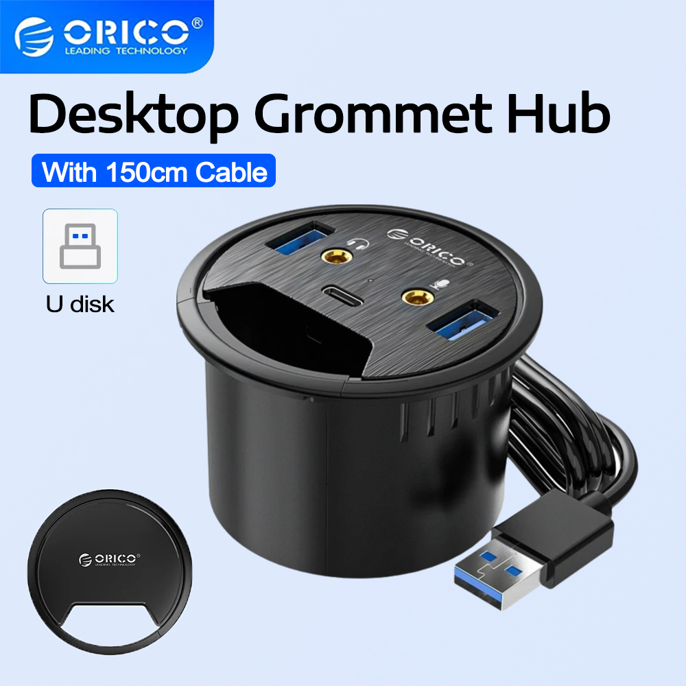 ORICO 데스크탑 그로밋 USB 3.0 허브(포트 타 - Desk Setup Hub 리뷰 및 가격