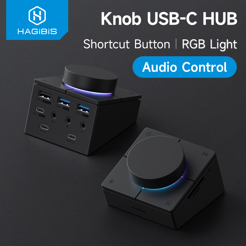 Hagibis 손잡이 USB C 허브(단축 버튼 포함) - Desk Setup Hub 리뷰 및 가격