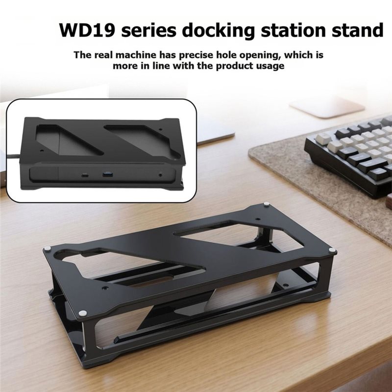 데스크 아래 아크릴 홀더(델 WD19 도킹 스테이션용) - Desk Setup Hub 리뷰 및 가격