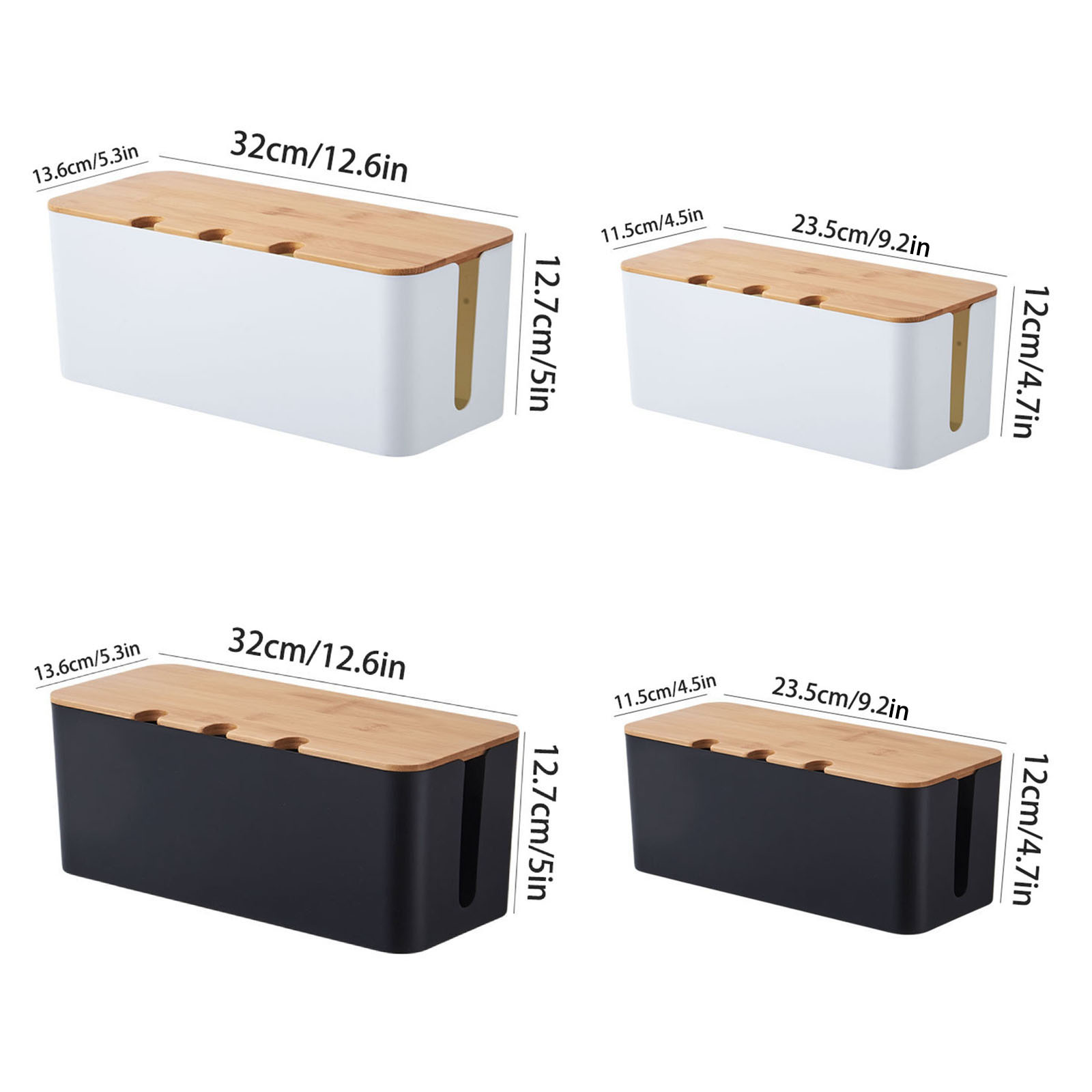 대형 케이블 관리 상자 – TV 전선, 컴퓨터, USB - Desk Setup Hub 리뷰 및 가격