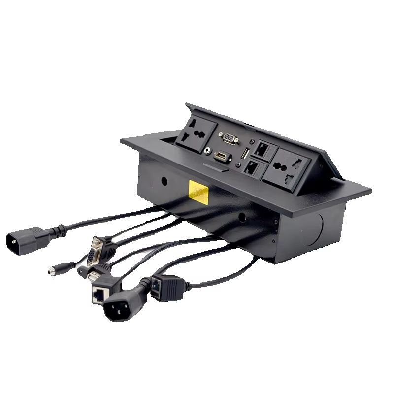 팝업 숨김형 소켓 올인원 데스크탑 잭(VGA, USB, - Desk Setup Hub 리뷰 및 가격