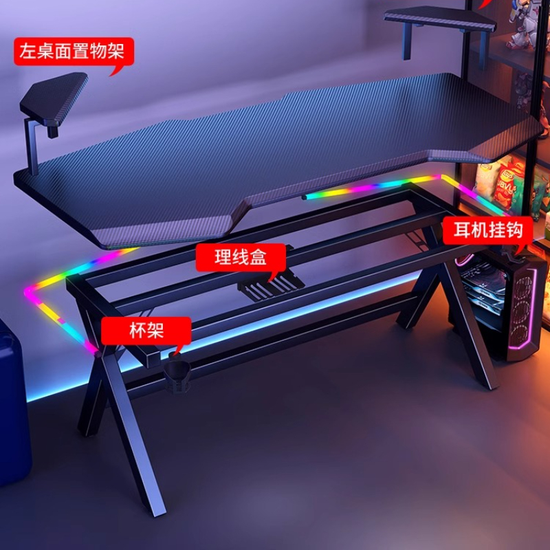 컴퓨터 가구 고급형 콘솔 컴퓨터 책상 정리함 모던 침실 - Desk Setup Art 리뷰 및 가격