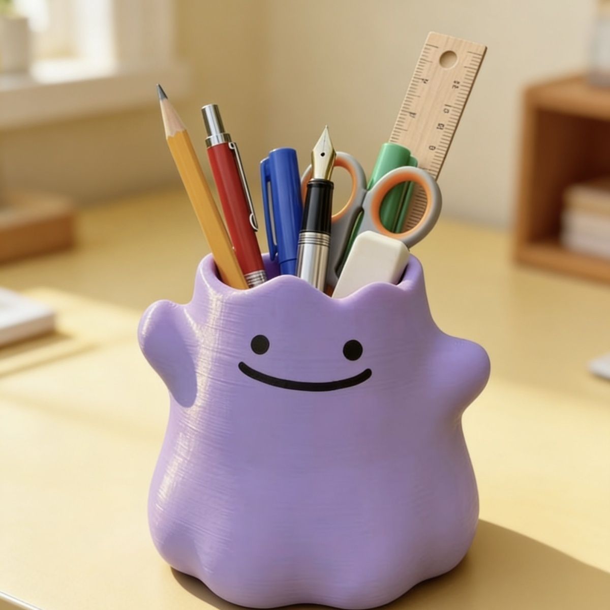 포켓몬 디토 펜 홀더 창의적인 수납함 데스크탑 장식 대 - Desk Setup Organization 리뷰 및 가격