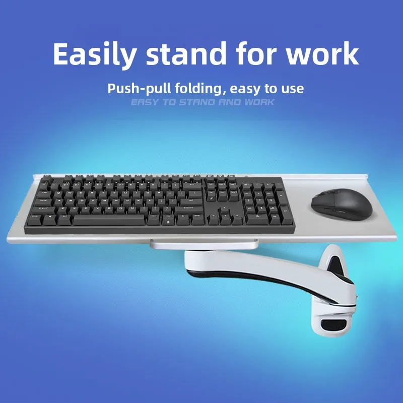 산업용 벽걸이 키보드 트레이, 헤비듀티 인체공학적 마우 - Desk Setup With Keyboard Tray 리뷰 및 가격
