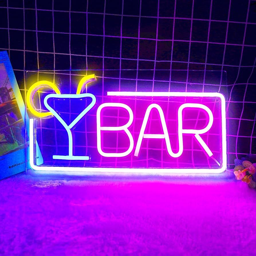 조광 가능한 LED 네온 바 사인, USB 전원, 바, - Ambient Light Bar Usb 리뷰 및 가격