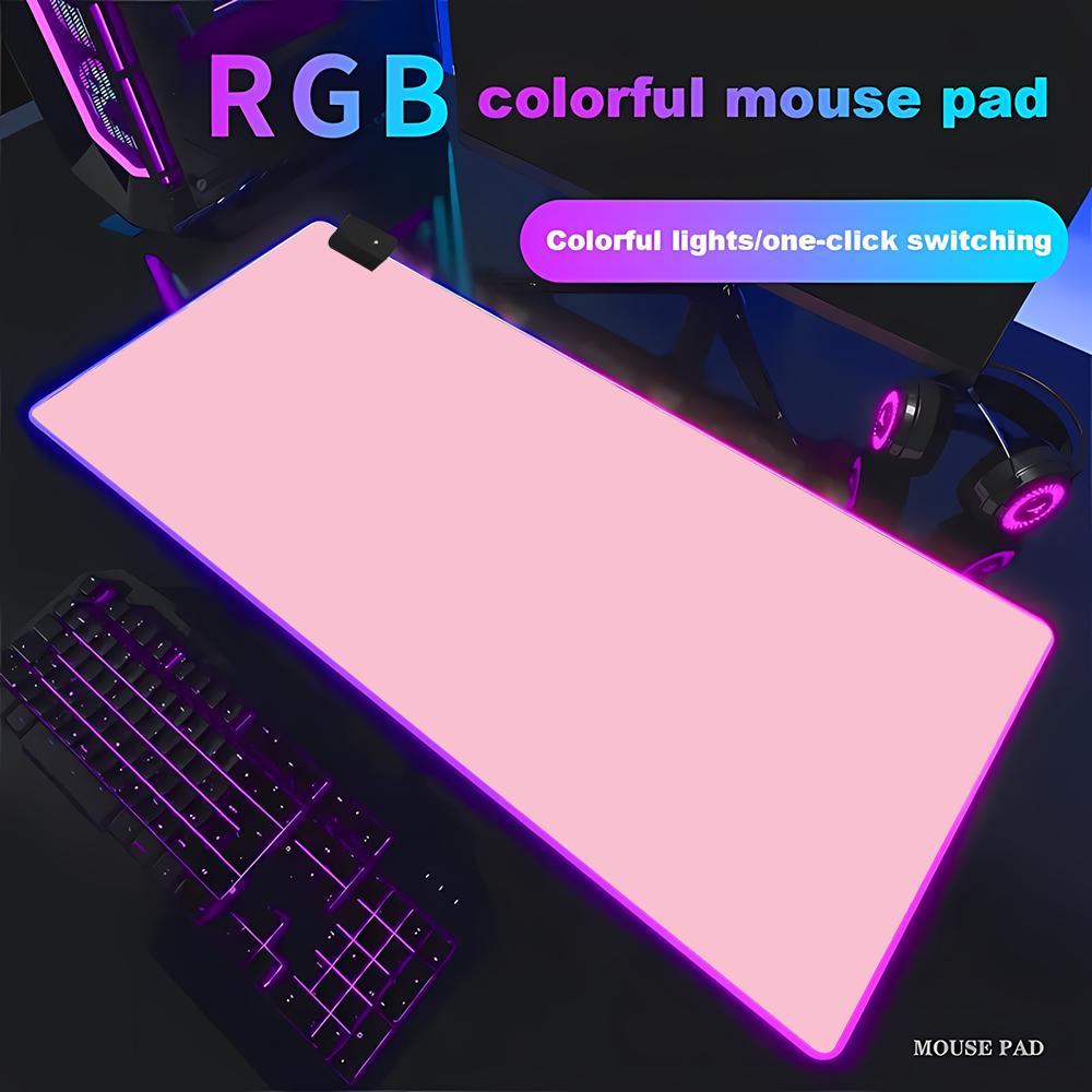 RGB HD 솔리드 컬러 게임용 마우스 패드 게이머 키 - Desk Setup With Keyboard Tray 리뷰 및 가격