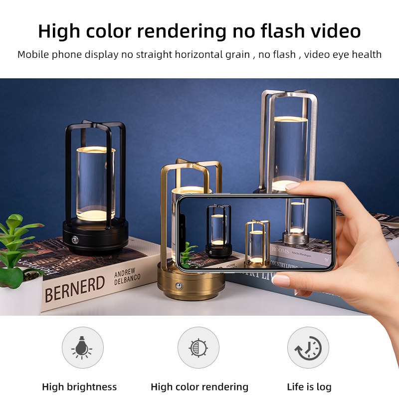 빈티지 터치 컨트롤 LED 테이블 램프 USB 충전식  - Ambient Light Bar Usb 리뷰 및 가격