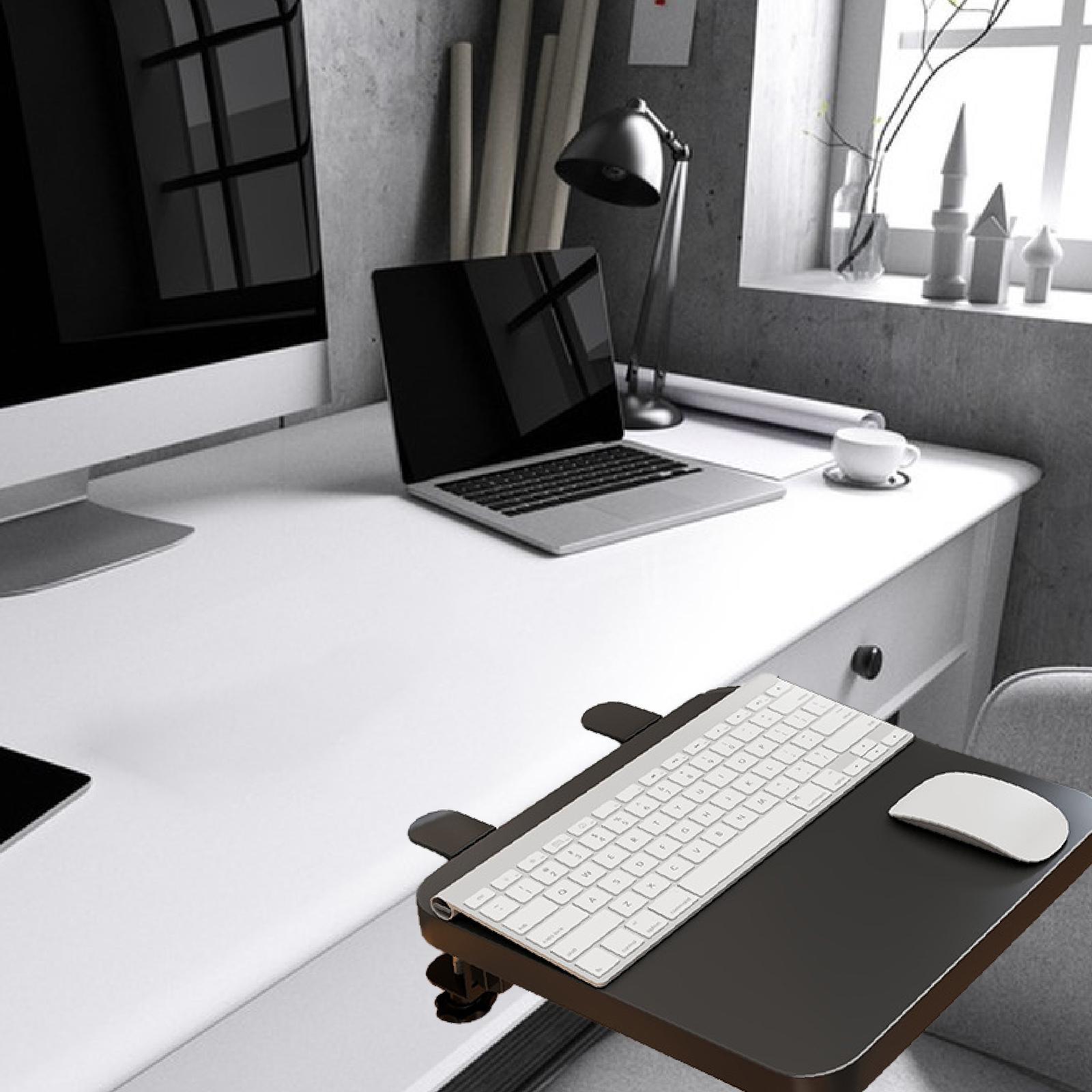 조절 가능한 책상 확장 트레이, 접이식 키보드 정리대, - Desk Setup With Keyboard Tray 리뷰 및 가격