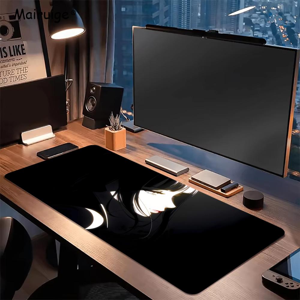 다크 애니메이션 소녀 마우스 패드 데스크 액세서리 데스 - Desk Setup For Work 리뷰 및 가격