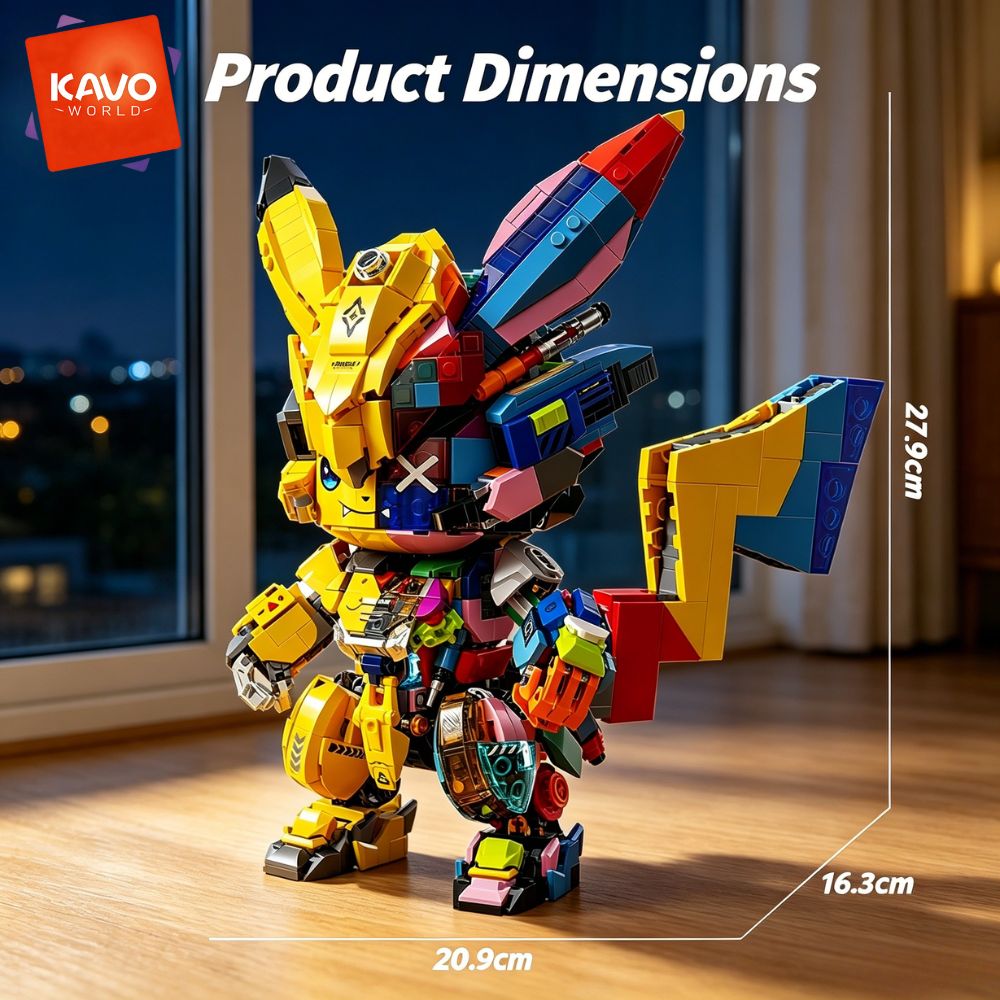 KAVOWORLD 1505PCS 메카니컬 마우스 메카  - Desk Setup Dorm 리뷰 및 가격