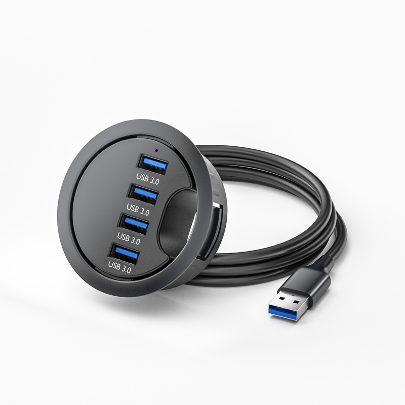 컴퓨터 책상 허브 확장 도크 USB 3.0 허브 4포트 - Desk Setup Hub 리뷰 및 가격