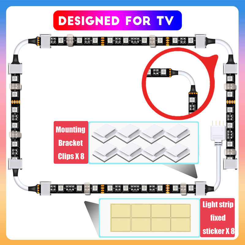 43인치-58인치 스마트 USB 스트립 조명(APP 제 - Ambient Light Bar Usb 리뷰 및 가격