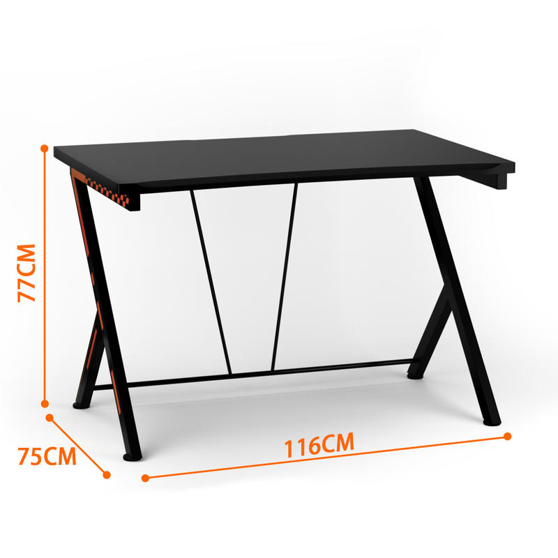 현대적인 인체공학적 컴퓨터 책상, 금속 프레임이 있는  - Desk Setup Ergonomics 리뷰 및 가격