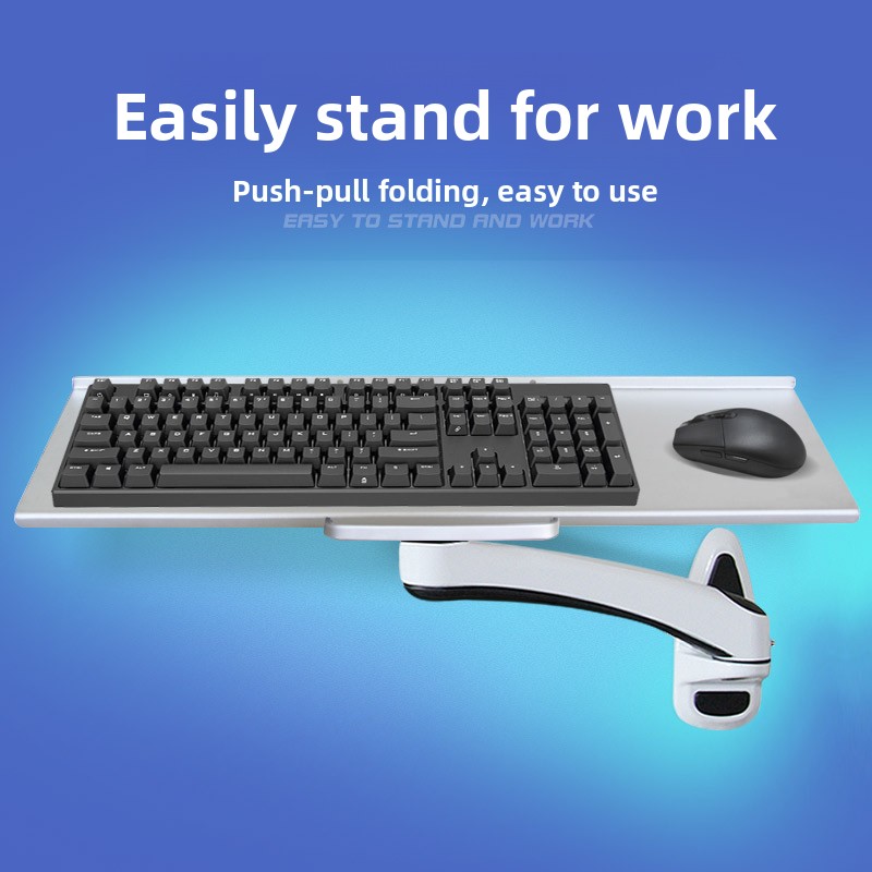 산업용 벽걸이 키보드 트레이, 헤비듀티 인체공학적 마우 - Desk Setup With Keyboard Tray 리뷰 및 가격