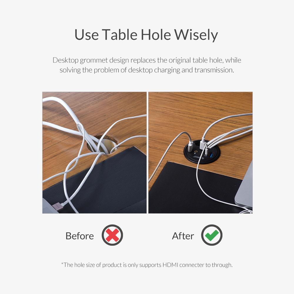 ORICO 5Gbps 고속 USB 허브 분배기 멀티 데 - Desk Setup Hub 리뷰 및 가격